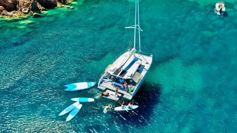 Calanques Catamaran Tour & Standup Paddle